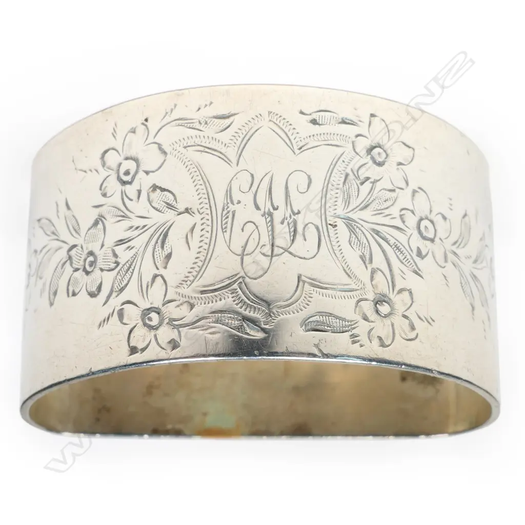 S. Bros (Christchurch) silver napkin ring, Image 1++